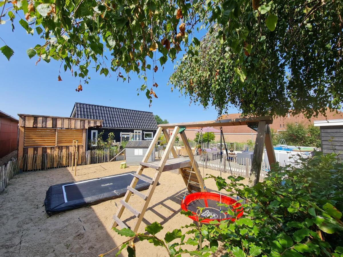 Wellness Chalet Met Jacuzzi, Sauna, Omheinde Tuin, Sint Annaland Εξωτερικό φωτογραφία
